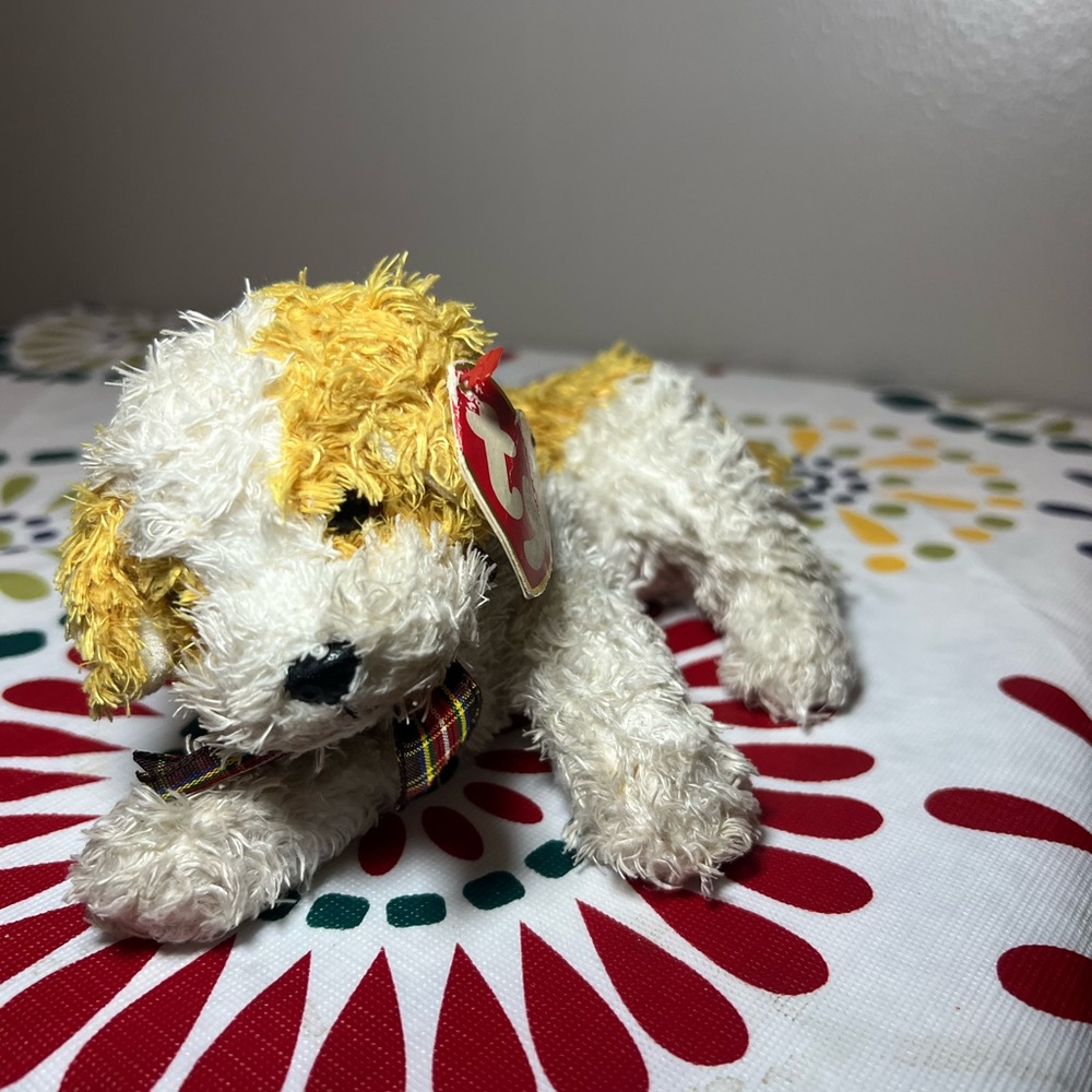 VTG NWT Ty Beanie Baby DARLING The Dog